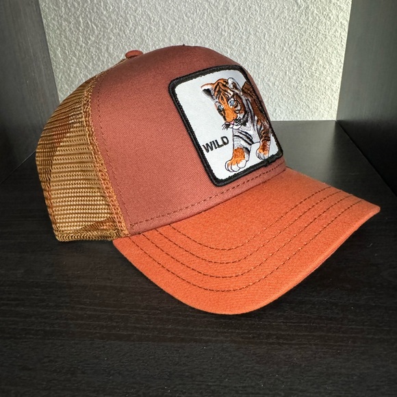 Goorin Bros Trucker "WILD KITTY" Wild Tiger RARE SOLD OUT - Picture 3 of 7